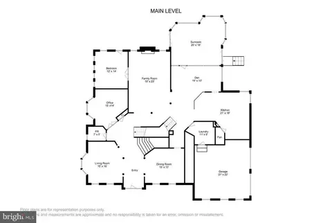 Floorplan - 7314 Caledon Ct, Laurel, MD 20707 photo 2 of 4
