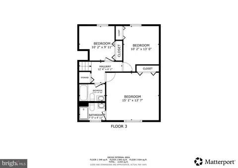 Floorplan - 10107 Snowden Rd, Laurel, MD 20708 photo 3 of 3