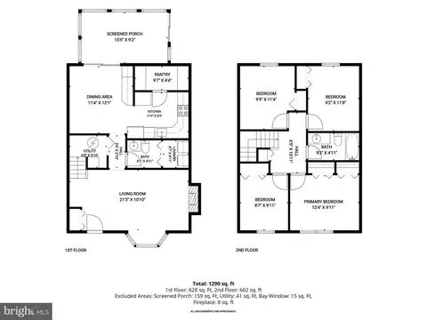 Floorplan - 934 West St, Laurel, MD 20707 photo 3 of 3