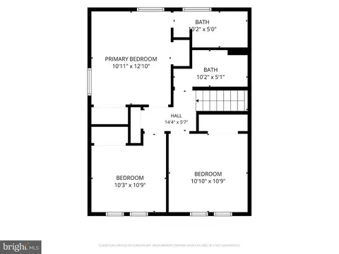 Floorplan - 9602 Dubarry Ave, Lanham, MD 20706 photo 2 of 3