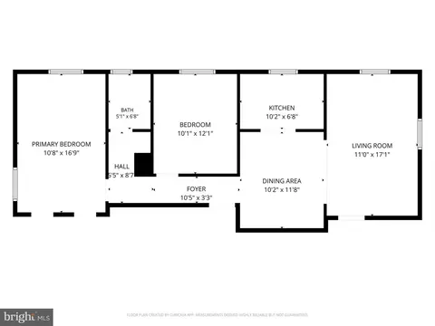 Floorplan - 306 12 Montgomery St, Laurel, MD 20707 photo 3 of 5