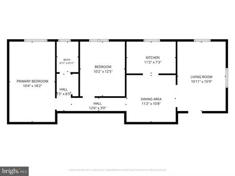 Floorplan - 306 12 Montgomery St, Laurel, MD 20707 photo 2 of 5