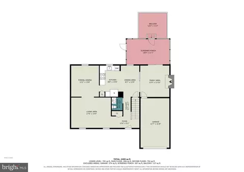 Floorplan - 3410 Inverwood Ln, Bowie, MD 20721 photo 1 of 3