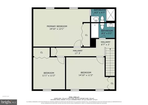 Floorplan - 3410 Inverwood Ln, Bowie, MD 20721 photo 2 of 3