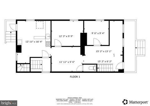Floorplan - 201 Main St, Laurel, MD 20707 photo 2 of 4