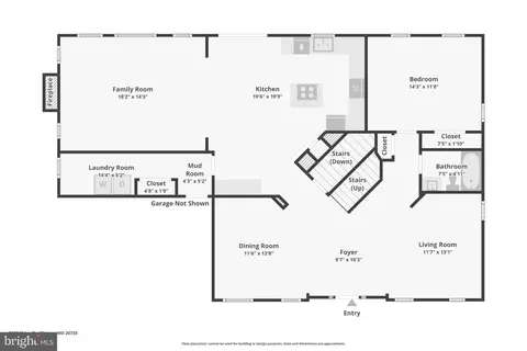 Floorplan - 9003 Eldon Dr, Clinton, MD 20735 photo 1 of 4