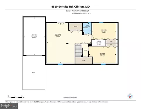 Floorplan - 8510 Schultz Rd, Clinton, MD 20735 photo 1 of 2