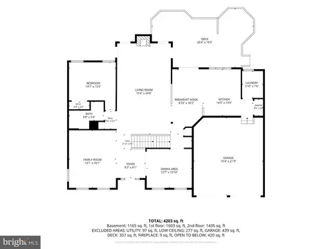 Floorplan - 12106 Quick Fox Ln, Bowie, MD 20720 photo 2 of 4