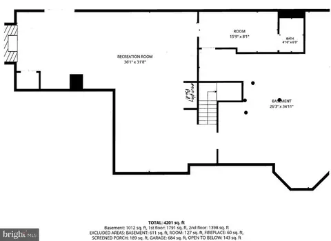 Floorplan - 13901 Mount Oak Ct, Bowie, MD 20721 photo 3 of 3