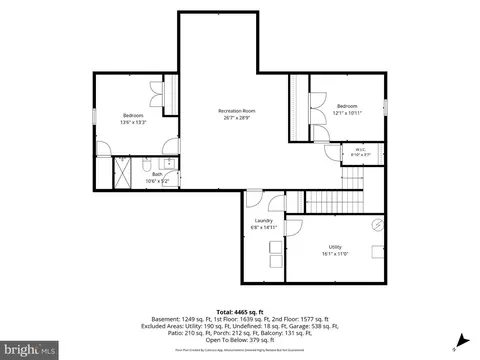Floorplan - 13231 Mockingbird Ln, Bowie, MD 20720 photo 2 of 4