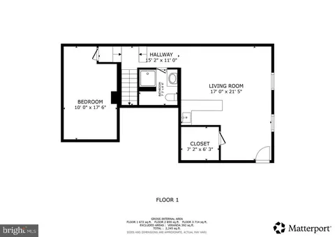 Floorplan - 7001 Marmick Pl, Laurel, MD 20707 photo 3 of 3