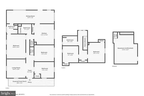 Floorplan - 3724 35th St, Mount Rainier, MD 20712 photo 3 of 3