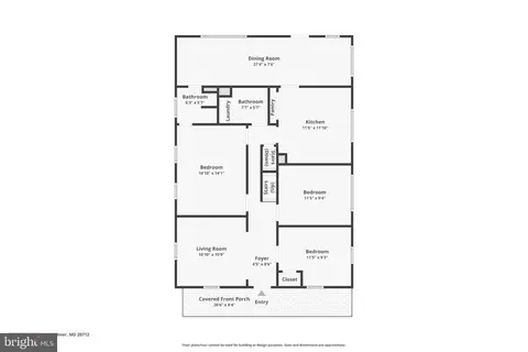 Floorplan - 3724 35th St, Mount Rainier, MD 20712 photo 1 of 3