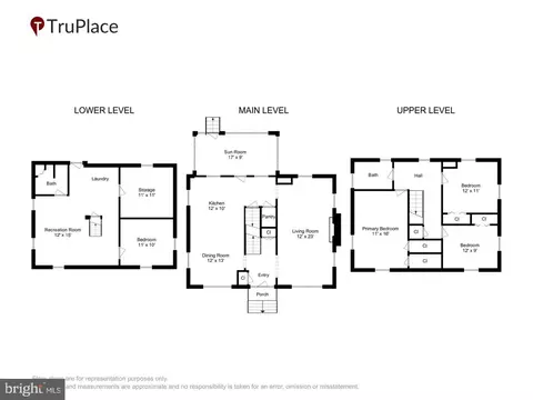 Floorplan - 8630 Normal School Rd, Bowie, MD 20715 photo 1 of 4