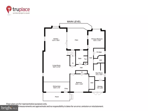 Floorplan - 109 E Maple Ave, Saint Michaels, MD 21663 photo 4 of 6