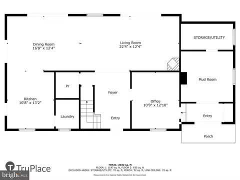 Floorplan - 7130 Cooper Point Rd, Bozman, MD 21612 photo 1 of 3