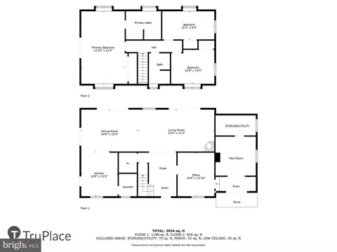 Floorplan - 7130 Cooper Point Rd, Bozman, MD 21612 photo 2 of 3