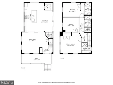 Floorplan - 8013 Ruby Harrison Rd, Bozman, MD 21612 photo 1 of 3