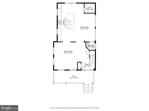 Floorplan - 8013 Ruby Harrison Rd, Bozman, MD 21612 photo 2 of 3
