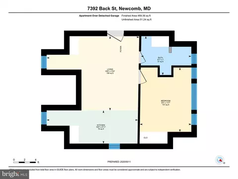 Floorplan - 7392 Back St, Newcomb, MD 21653 photo 2 of 2
