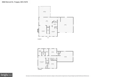 Floorplan - 3868 Marvel Dr, Trappe, MD 21673 photo 1 of 3