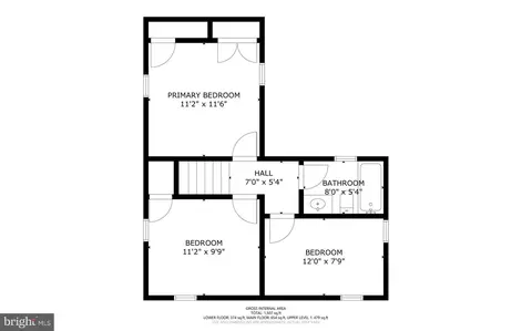 Floorplan - 25436 Warren Ave, Cascade, MD 21719 photo 2 of 3