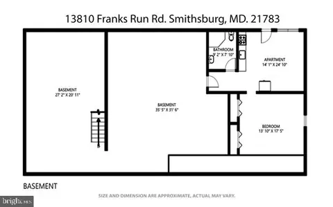 Floorplan - 13810 Franks Run Rd, Smithsburg, MD 21783 photo 4 of 4