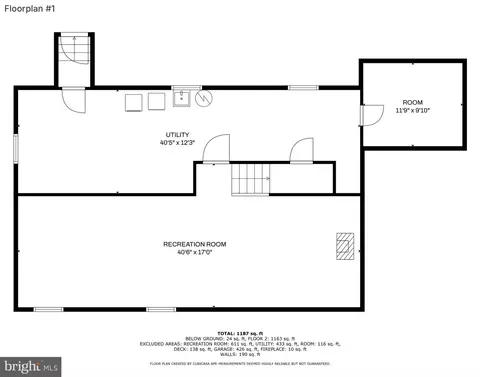 Floorplan - 14503 Fairview Rd, Clear Spring, MD 21722 photo 2 of 2