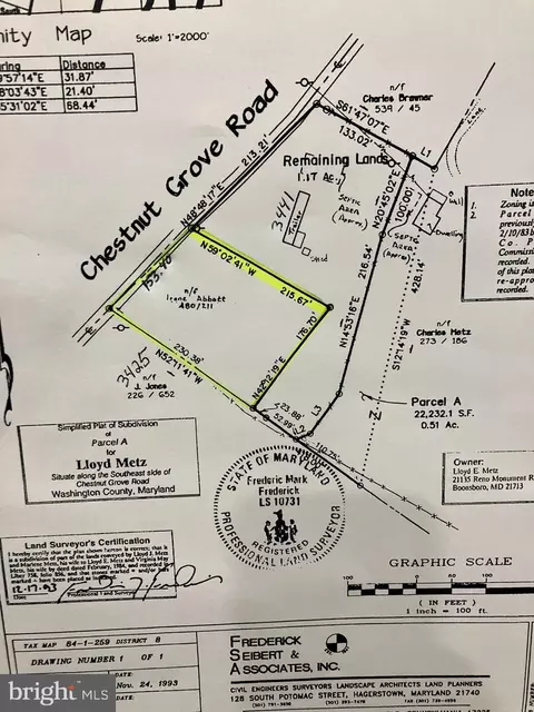 Chestnut Grove Road, Keedysville, MD 21756