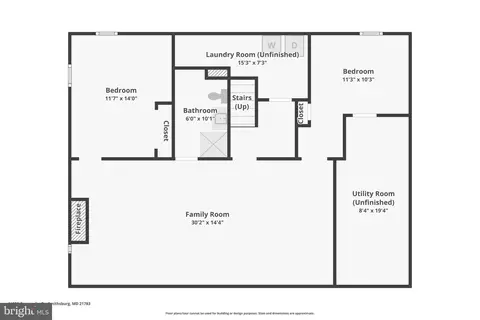 Floorplan - 11936 Comanche Dr, Smithsburg, MD 21783 photo 2 of 3