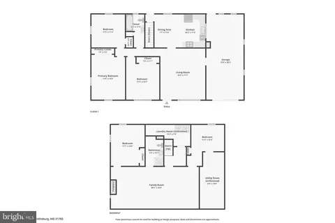 Floorplan - 11936 Comanche Dr, Smithsburg, MD 21783 photo 3 of 3