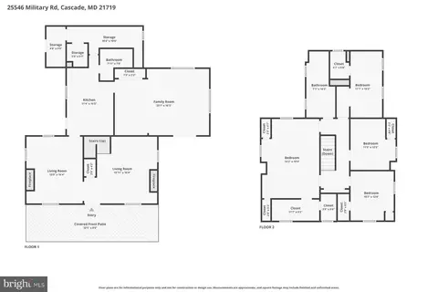 Floorplan - 25546 Military Rd, Cascade, MD 21719 photo 3 of 3