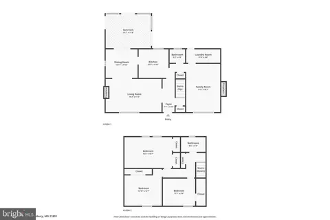 Floorplan - 1107 Frederick Ave, Salisbury, MD 21801 photo 1 of 3