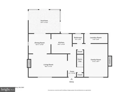 Floorplan - 1107 Frederick Ave, Salisbury, MD 21801 photo 2 of 3