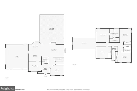 Floorplan - 28180 Pathfinder Ct, Salisbury, MD 21801 photo 1 of 2