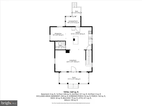 Floorplan - 302 Hazel Ave, Salisbury, MD 21801 photo 2 of 5