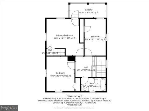 Floorplan - 302 Hazel Ave, Salisbury, MD 21801 photo 3 of 5