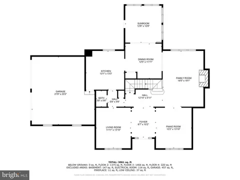 Floorplan - 6957 Amber Fields Ct, Salisbury, MD 21804 photo 1 of 5
