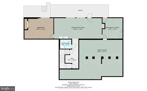 Floorplan - 1108 Granbys Run, Salisbury, MD 21804 photo 1 of 5