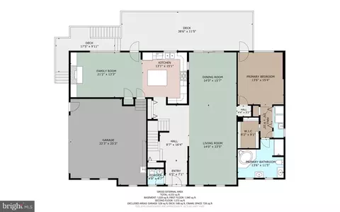 Floorplan - 1108 Granbys Run, Salisbury, MD 21804 photo 3 of 5