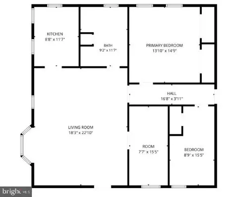 Floorplan - 3599 Phillips Rd, Salisbury, MD 21804 photo 2 of 2
