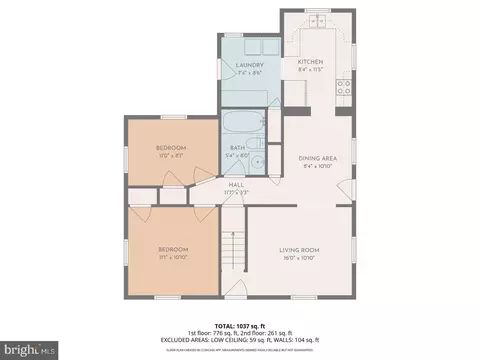 Floorplan - 1005 Marian St, Salisbury, MD 21804 photo 2 of 3
