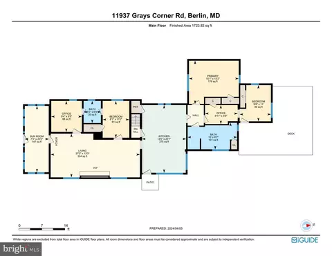 Floorplan - 11937 Grays Corner Rd, Berlin, MD 21811 photo 1 of 4