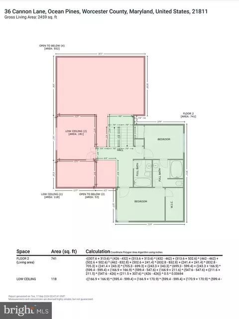 Floorplan - 36 Cannon Dr, Ocean Pines, MD 21811 photo 5 of 5
