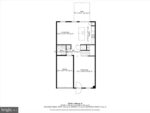 Floorplan - 165 Intrepid Ln, Berlin, MD 21811 photo 1 of 3