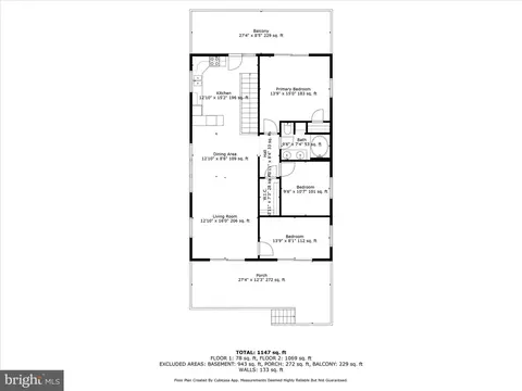 Floorplan - 10334 Tudor Rd, Ocean City, MD 21842 photo 2 of 3