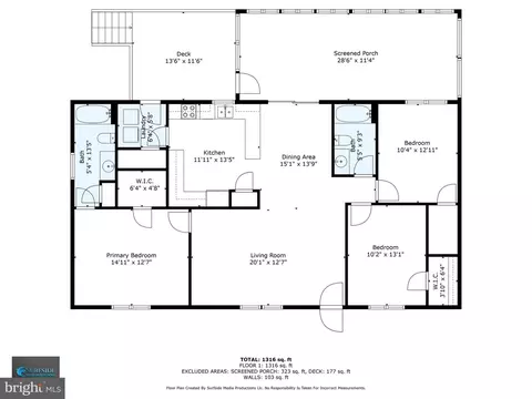 Floorplan - 13 Windswept Dr, Berlin, MD 21811 photo 1 of 1