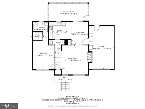 Floorplan - 16 Admiral Ave, Ocean Pines, MD 21811 photo 1 of 3