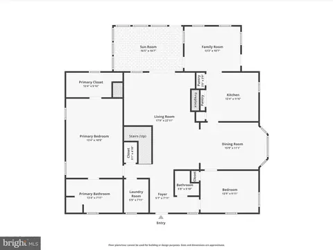 Floorplan - 1619 Mercers Way, Berlin, MD 21811 photo 2 of 3