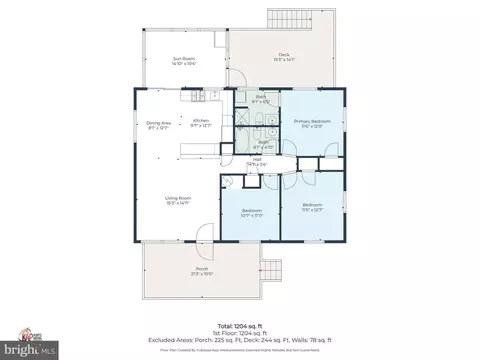 Floorplan - 29 Saint Martins Ln, Ocean Pines, MD 21811 photo 1 of 1